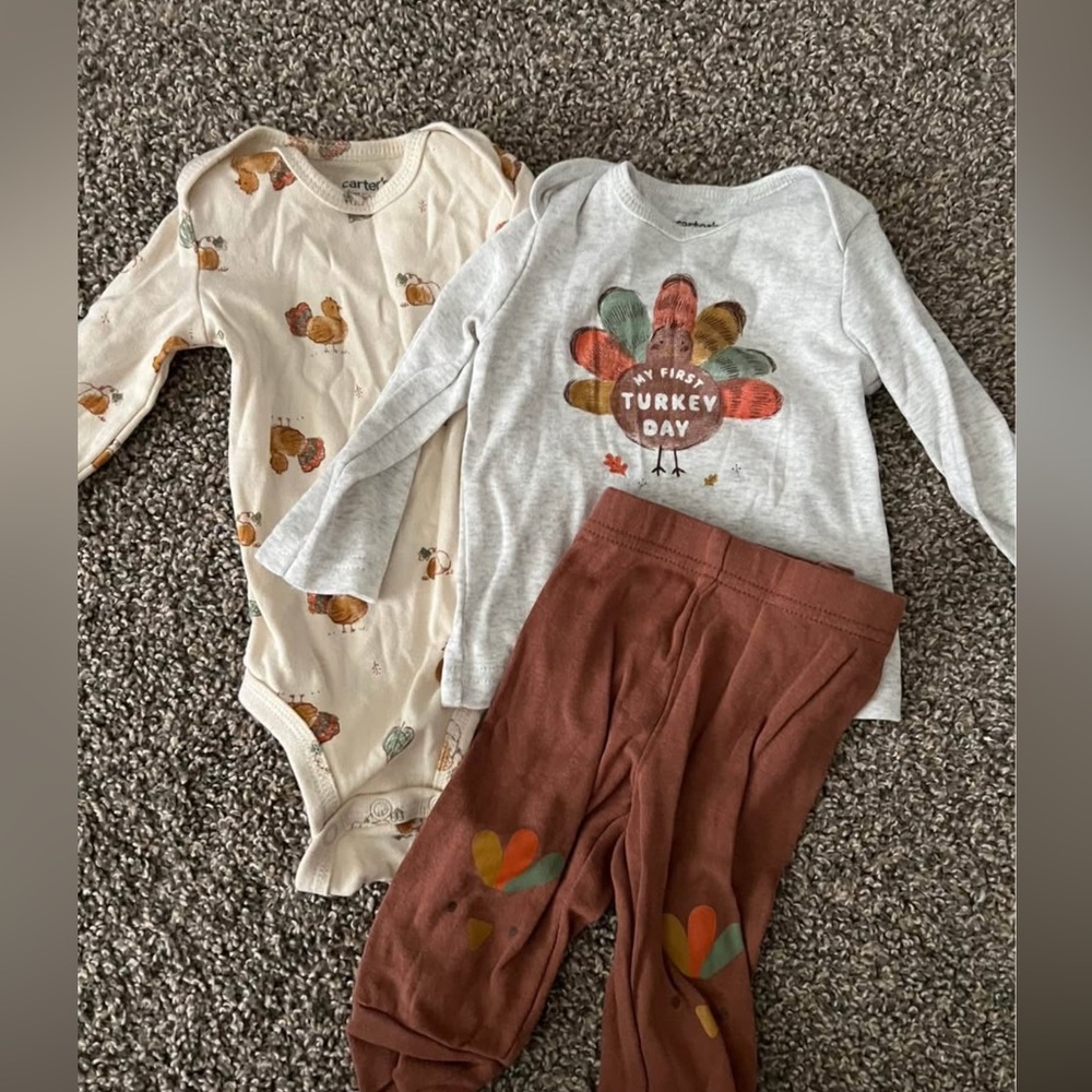 Carters 1st thanksgiving outfit
